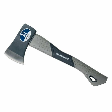 TOOL TIME 16 in. 1.25 lbs 16 Single Bit Forged Axe Camp TO3304362